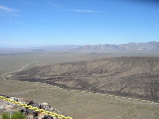 Looking west from atop Yucca Mountain. (Photo: Wikipedia)