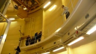 Inside the Kjeller reactor building. (Photo: Bellona)