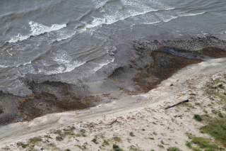 heavy oiling on the Gulf coast in 2010. (Photo: Jonathan Henderson/Gulf Restoration Network)