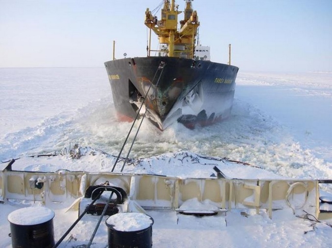 Nuclear icebreakers and Northern Sea Route