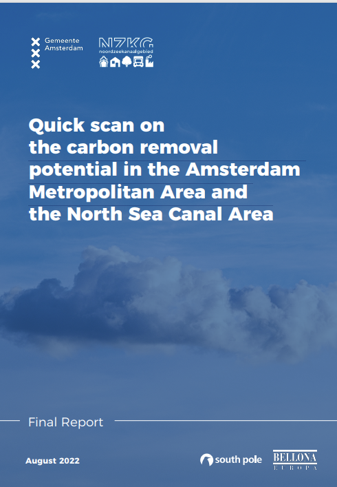 Quick scan on the carbon removal potential in the Amsterdam Metropolitan Area and the North Sea Canal Area
